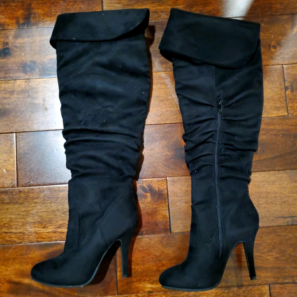 Knee High Black Boots